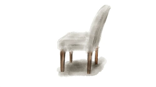 My sketch of a chair My sketch of a chair